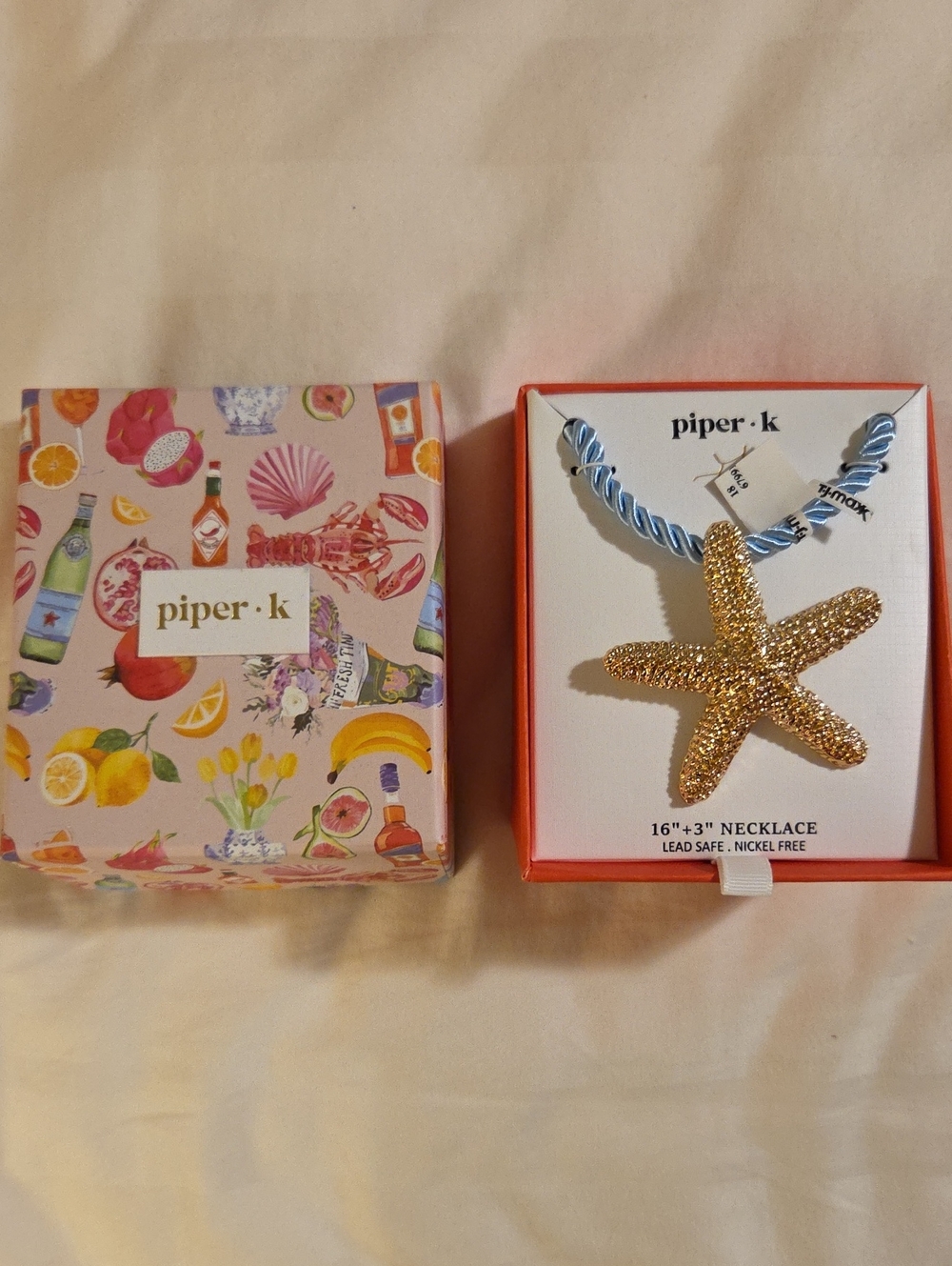 Piper Starfish Pendant Necklace